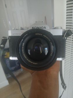 Konica Autoreflex 35mm Film SLR Camera