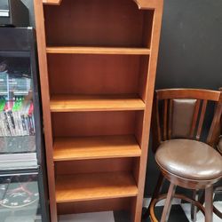 Brown Bookshelf