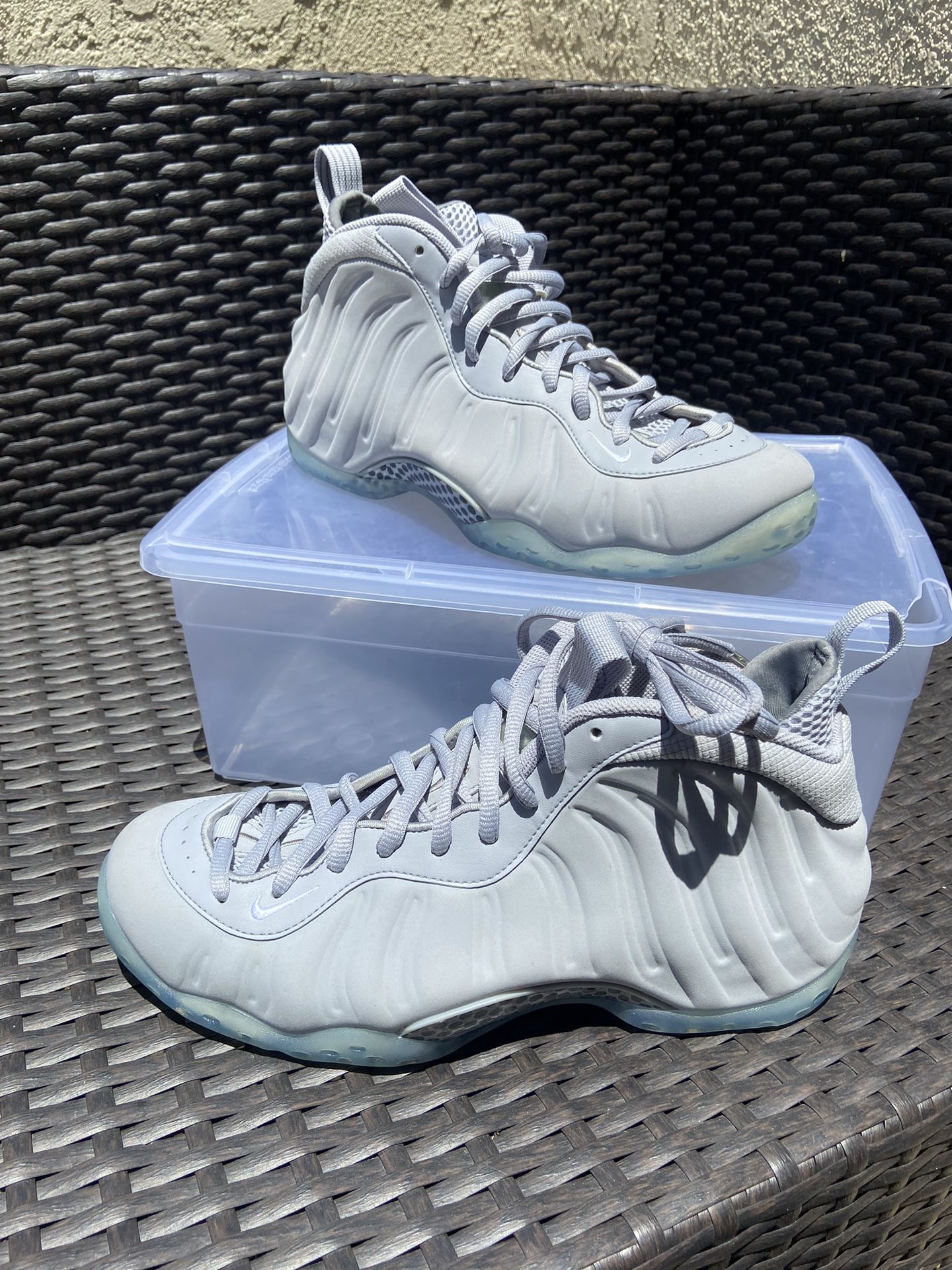 Nike Air Foamposite One 'Wolf Grey Suede' 2015