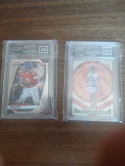 Sports cards lot (2) cards