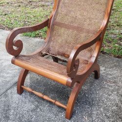Antique/ Vintage Plantation Chair - Needs Repair