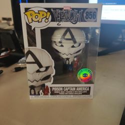 Funko pop! Poison Captain America PITB Exclusive 