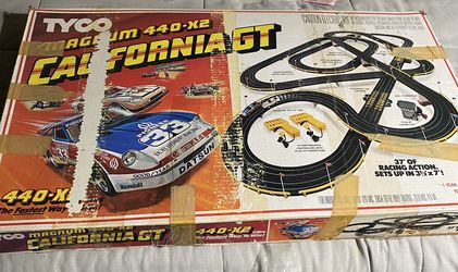 Tyco Vintage HO 1993 Magnum 440-X2 California GT, Box Set # 6236