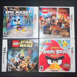 Sealed Games For Nintendo 3DS / DS