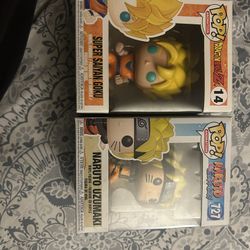 Naruto And Super Saiyan Goku