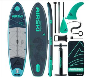 11'x34 Extra Wide Inflatable Paddle Boards, Family SUP/Yoga/Fishing