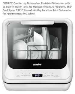 Comfee Countertop Dishwasher