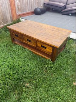 Hardwood Coffee Table