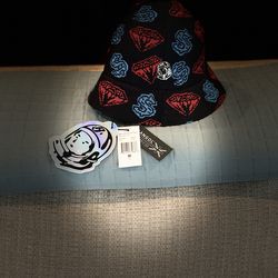 Billionaire Boy Club BBC x Kangol Diamond And Dollars Bucket Hat