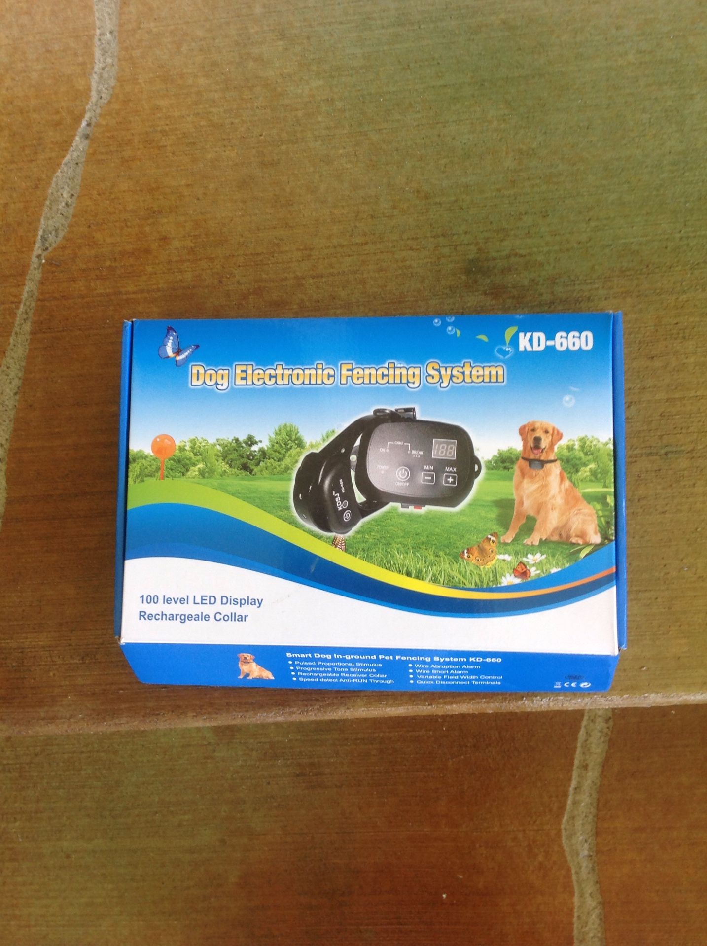 Dog electric fence system