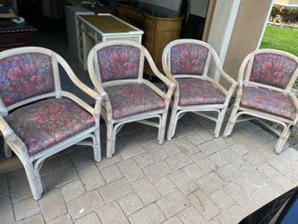 4 -Forest - trace bamboo chairs