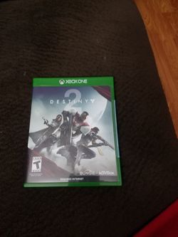Destiny 2 for the xbox one $5