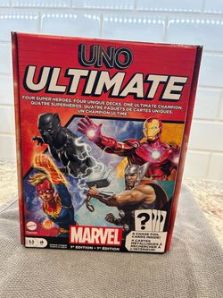 UNO Ultimate Marvel Card Game 1st Edition