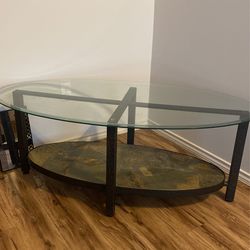 Mesa De Centro  Ovalada …