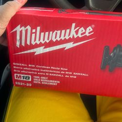 Milwaukee Sawzall M18 Cordless Recip Saw
