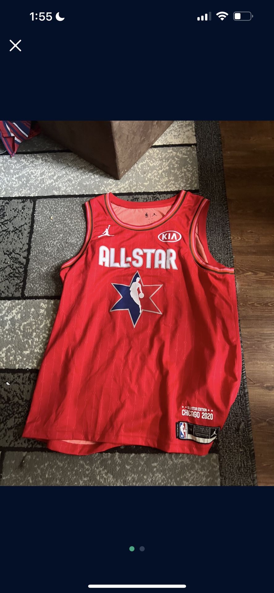 Kyrie Irving 2020 All Star Jersey