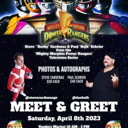 Power Rangers And Toys And Collectibles Show