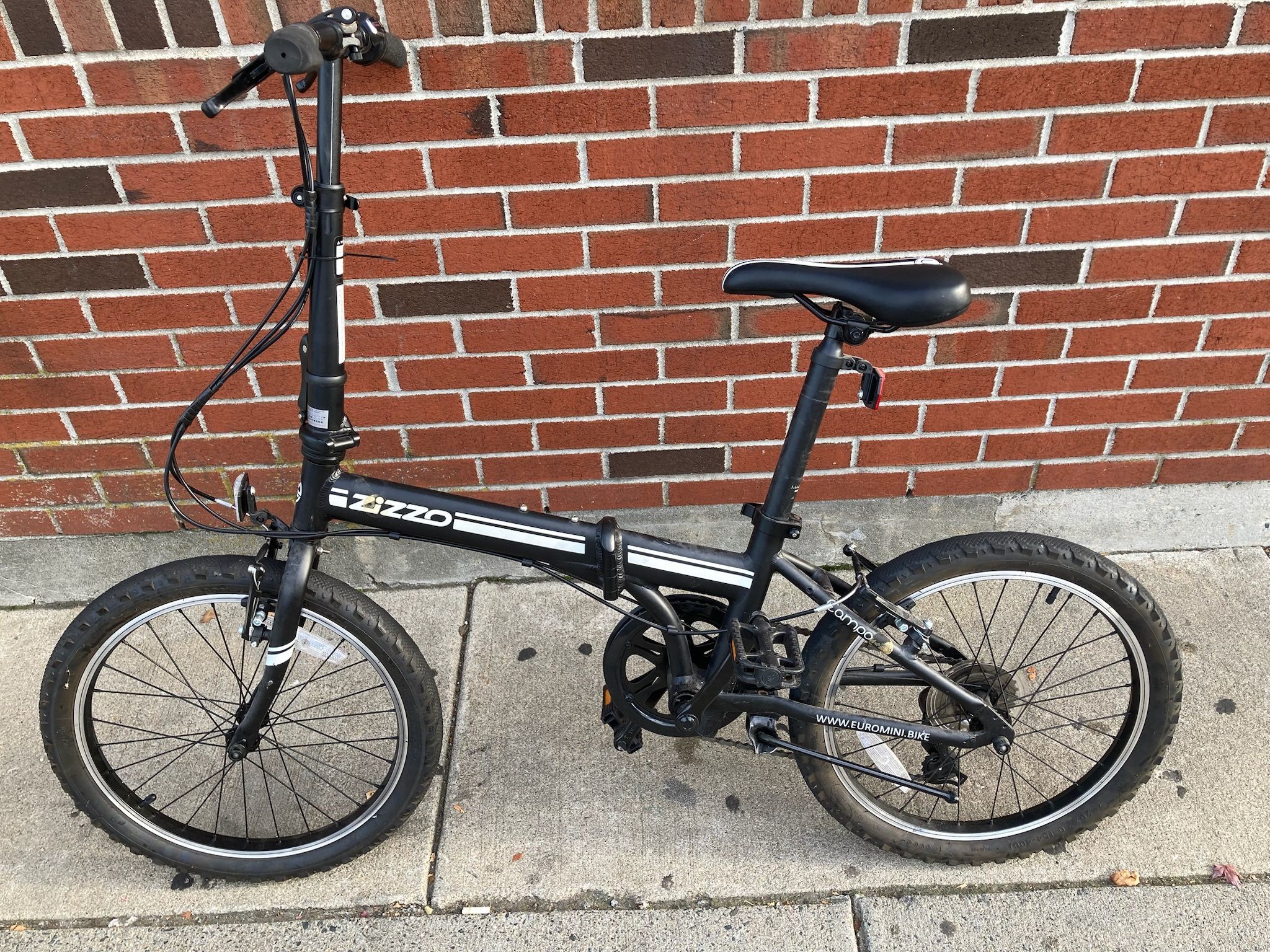 ZiZZO Campo 20" Folding Bike with 7-Speed