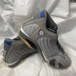 *** Men’s Air Jordan 14 Retro Wolf Grey Size 13***