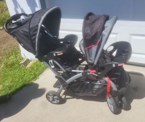 Sit and Stand  Double Stroller