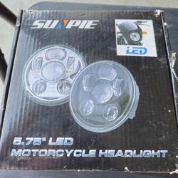 Motorcycle Headlight 5.75LED SuiPie