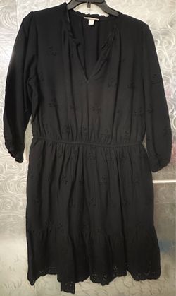 Eyelet dress