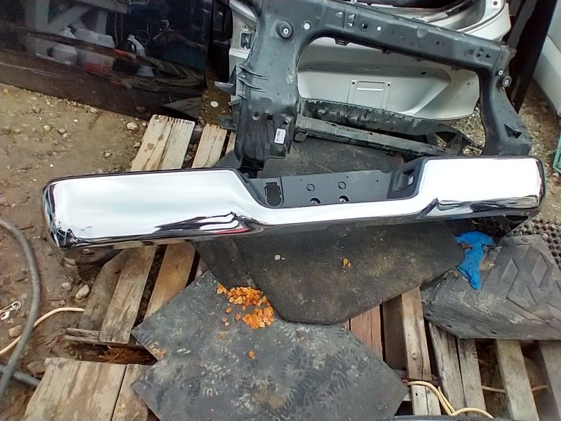 Dodge Ram Rear Chrome Bumper Complete For A 2008 To 18 OEM Part