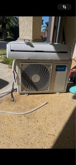 Hhaod Brand Mini-Split Air Conditioner With Remote Control.