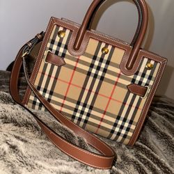 Classic Checker Burberry Purse 
