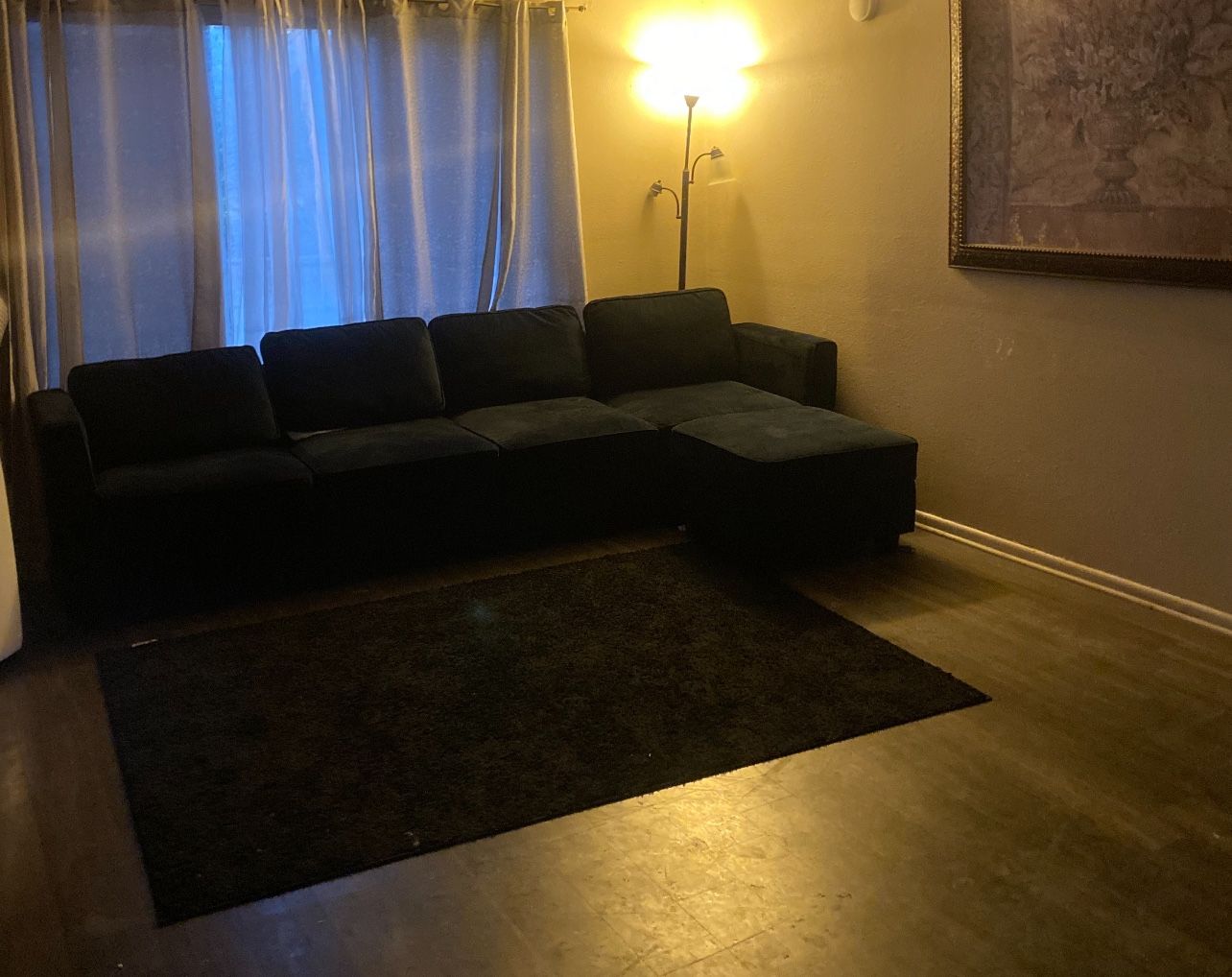 Black Sectional