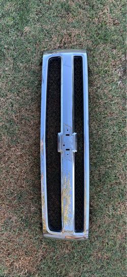 Chevy Chrome Front Grille without Bowtie Emblem