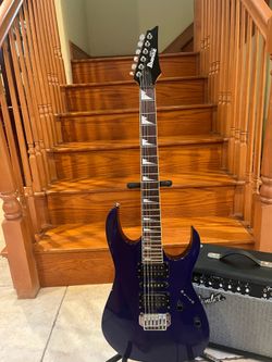 Ibanez Gio Guitar w/ Fender Amp