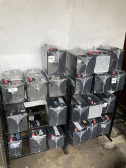 Car batteries