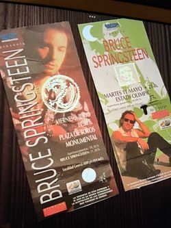 Tickets colección bruce Springsteen