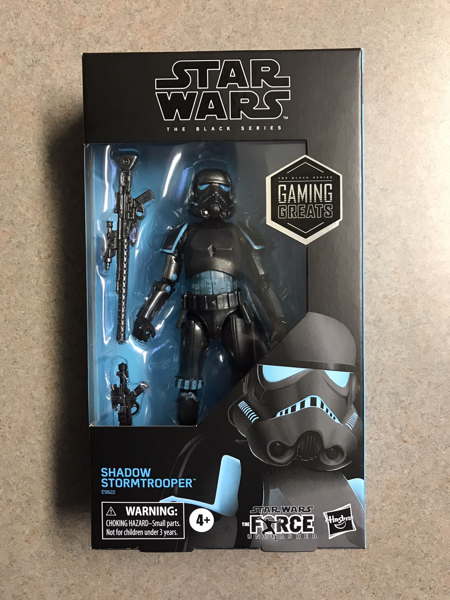 Shadow Stormtrooper Black Series Star Wars GameStop Exclusive Gaming Greats *BRAND NEW SEALED* Action Figure Collectible E9622 Hasbro Disney