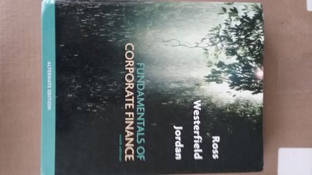 Fundamentals of corporate finance