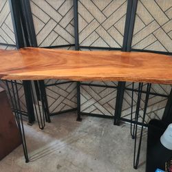Live Edge Console/ Entry Table/ Bar height Table/ Desk / Sofa Table