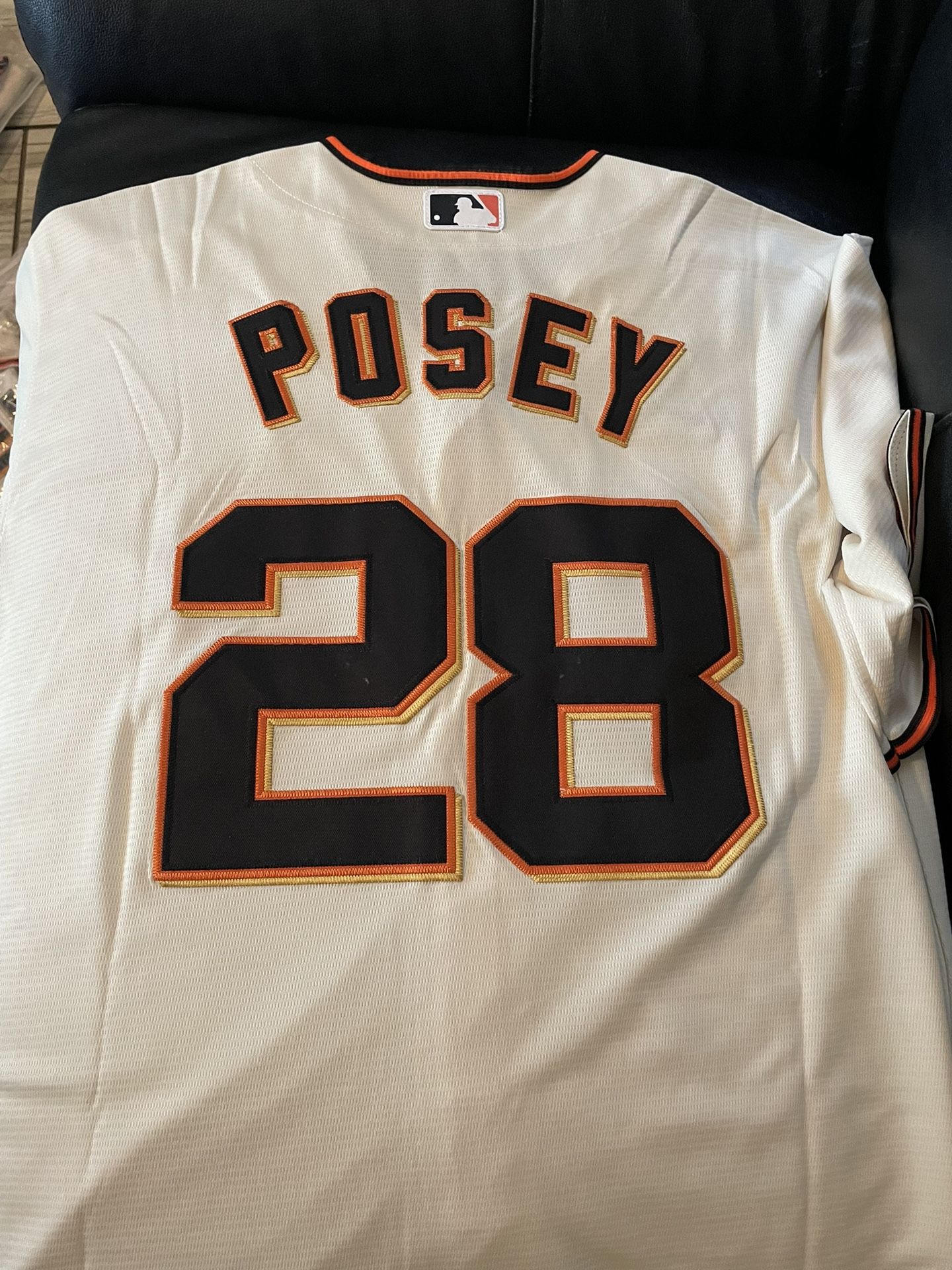 San Francisco Giants Men’s Cream White Buster Posey Jerseys