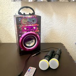 Kids Bluetooth Karaoke Machine 