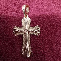 New Gold Plated  Pendant Unisex $12