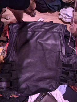 Street and Steel leather vest