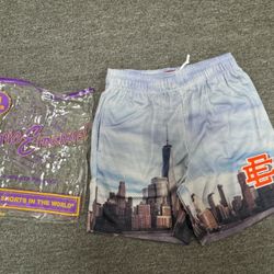 New Erik Emanuel New York Shorts - Medium