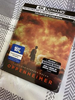 Fotografías del Steelbook de Oppenheimer en UHD 4K y Blu-ray