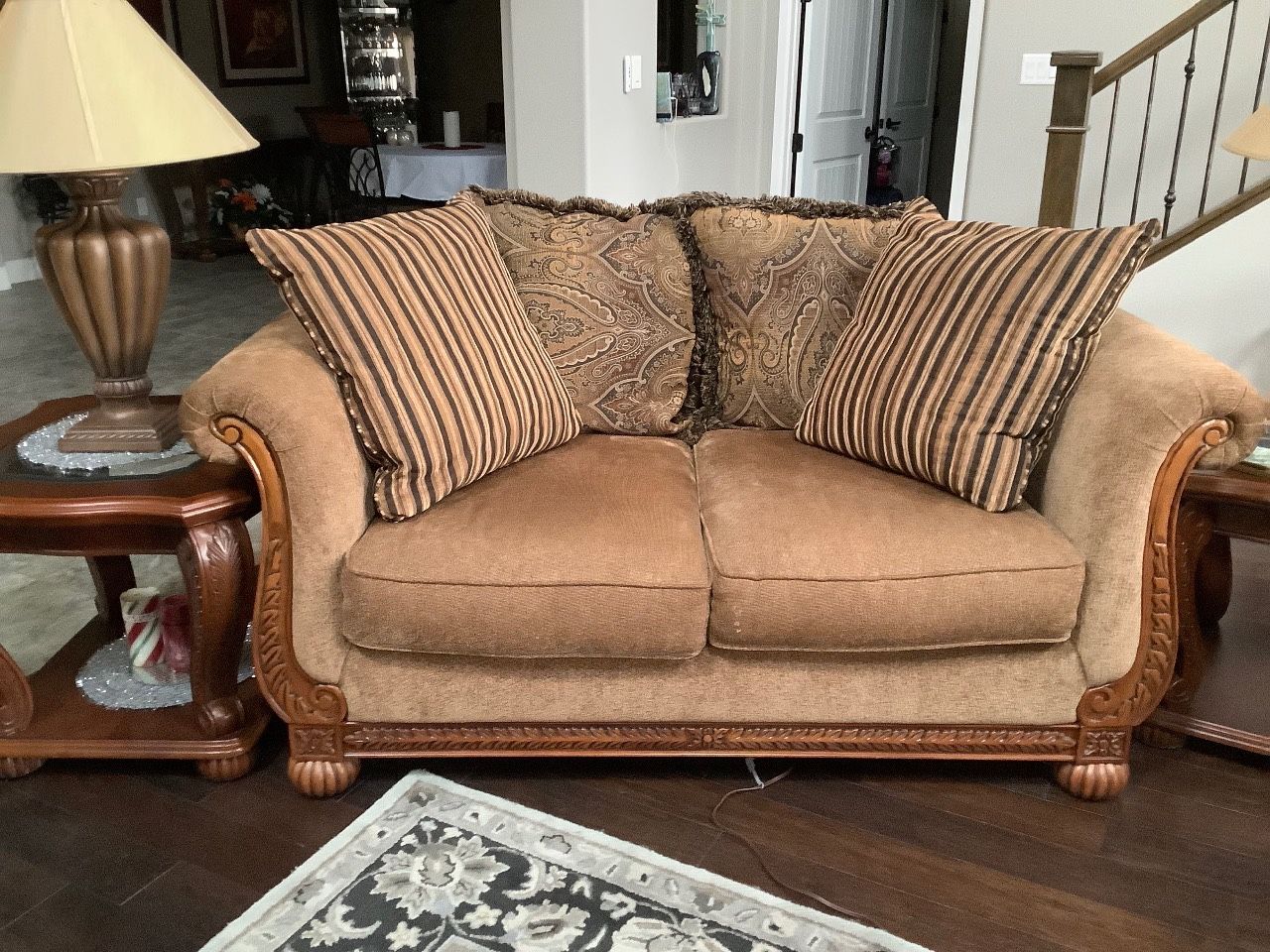 Two-Piece Brookshire Sofa & Loveseat