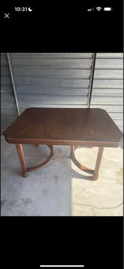 Vintage Wood Dining Table