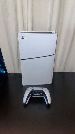 PlayStation 5 Slim Disc Edition – 1TB – w/ Controller & Cables