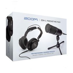  Zoom ZDM-1 Podcast Mic Pack, Podcast Dynamic Microphone, High Quality Headphones, Tripod, Windscreen, XLR Cable, For Recording PodRetails $99.99 +tax