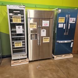 42 Inch Wide Stainless Steel Built In Refrigerator Dacor