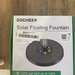 Solar Floating Fountain 