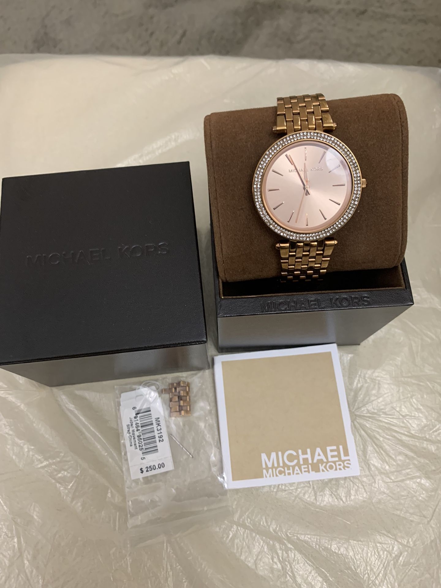 Michael Kors Rose Gold Watch Michael Kors Darci Watch Pre-loved